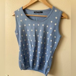 Silk and cotton vest